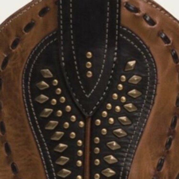 Frye Boots Tulsa Stud Short Size 7M NEW NIB - Picture 4 of 5